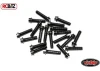 RC4WD Miniature Scale Hex Bolts (M2.5 x10mm) (Black)