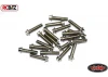 RC4WD Miniature Scale Hex Bolts (M2.5 x 10mm) (Silver)