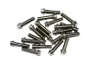RC4WD Miniature Scale Hex Bolts (M2.5 x 10mm) (Silver)