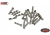 RC4WD Miniature Scale Hex Bolts (M2 x 8mm) (Silver)