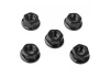 RC4WD M4 Low Profile Flanged Lock Nut (Black) RC4WD