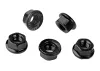 RC4WD M4 Low Profile Flanged Lock Nut (Black) RC4WD