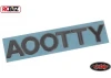 RC4WD Lettering Kit for Mojave and Tamiya Hilux/Tundra Bodies