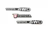 RC4WD 1982 Toyota Pickup Metal Emblems
