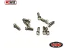 RC4WD Miniature Scale Hex Bolts (M2 x 5mm) (Silver)