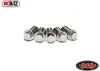 RC4WD Miniature Scale Hex Bolts (M3 x 6mm) (Silver)