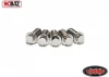 RC4WD Miniature Scale Hex Bolts (M3 x 6mm) (Silver)