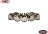 RC4WD Miniature Scale Hex Bolts (M2.5 x 6mm) (Silver)