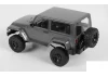RC4WD Tough Armor Rear Bumper for 1:18 Black Rock Body with Spare Tire Mount RC4WD