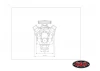 RC4WD 1:10 V8 Scale Engine