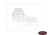 RC4WD R4 Ultimate Scale Single Speed Transmission
