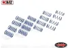 RC4WD 90mm King Scale Shock Spring Assortment