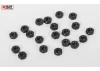 RC4WD Regular M2 Black Nuts (20)