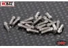 RC4WD Miniature Scale Hex Bolts (M2 x 6mm) (Silver)