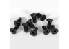 Steel Flat Head Socket Cap Screws M2.5 x 6mm (10)