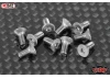 RC4WD Flat Head Cap Screws M2.5 x 6mm (10)