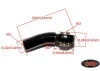 RC4WD Aluminium Black M3 Bend Rod End (10)