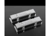 RC4WD 1:10 Holley® Chrome Valve Covers for Scale V8 Engine