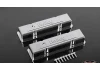 RC4WD 1:10 Holley® Chrome Valve Covers for Scale V8 Engine