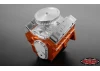 RC4WD 1:10 Holley® Chrome Valve Covers for Scale V8 Engine