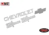 RC4WD Chevrolet Blazer Metal Emblem Set