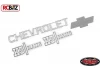 RC4WD Chevrolet Blazer Metal Emblem Set