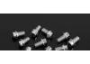 RC4WD Miniature Scale Hex Bolts (M2.5 X 4mm) (Silver)