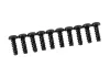 Button Head Self Tapping Screws M2.5 X 8mm (Black)