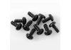 RC4WD Button Head Self Tapping Screws M3 X 6mm (Black) RC4WD
