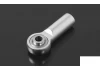 RC4WD M3 Medium Straight Aluminium Rod Ends (Silver) (10) RC4WD