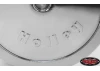 RC4WD Holley V8 Air Cleaner Filver Scale Engine CHROME Decals 40mm Dia