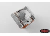 RC4WD Holley V8 Air Cleaner Filver Scale Engine CHROME Decals 40mm Dia