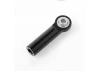 M3/M4 Long Straight Aluminium Rod Ends (Black) (10)