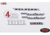 RC4WD Cruiser Body Emblem Set
