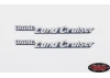RC4WD Cruiser Body Emblem Set