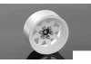 RC4WD M2.5 Flanged Acorn Nuts (Silver) RC4WD