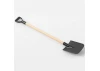 RC4WD Scale Garage Series 1:10 Wooden Handle Boulder Flat Shovel w/D-Grip