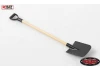 RC4WD Scale Garage Series 1:10 Wooden Handle Boulder Flat Shovel w/D-Grip