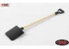 RC4WD Scale Garage Series 1:10 Wooden Handle Boulder Flat Shovel w/D-Grip