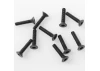 RC4WD Steel Flat Head Socket Cap Screws M2 x 10mm (Black) RC4WD