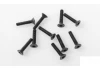 RC4WD Steel Flat Head Socket Cap Screws M2 x 10mm (Black) RC4WD
