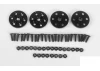 Narrow Stamped Steel Wheel Pin Mount 6-Lug RC4WD