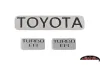 RC4WD 1987 Toyota Xtra Cab Metal Emblems RC4WD