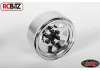 RC4WD 6 Lug Wagon 1.9 Steel Stamped Beadlock Wheels (Chrome)