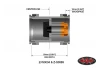 RC4WD Universal Monster Truck Beadlock Wheels V2 For Clod Buster (Aluminium)