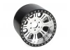RC4WD Diesel Front Semi Truck Stamped Beadlock Wheels (Chrome) (Pair)