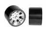 RC4WD Diesel Front Semi Truck Stamped Beadlock Wheels (Chrome) (Pair)