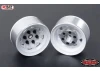 RC4WD Stamped Steel 1.55 Stock White Beadlock Wheel