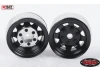 RC4WD Stamped Steel 1.55 Stock Black Beadlock Wheel