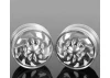 Force Directional Semi Front Wheels w/Spiked Caps RC4WD